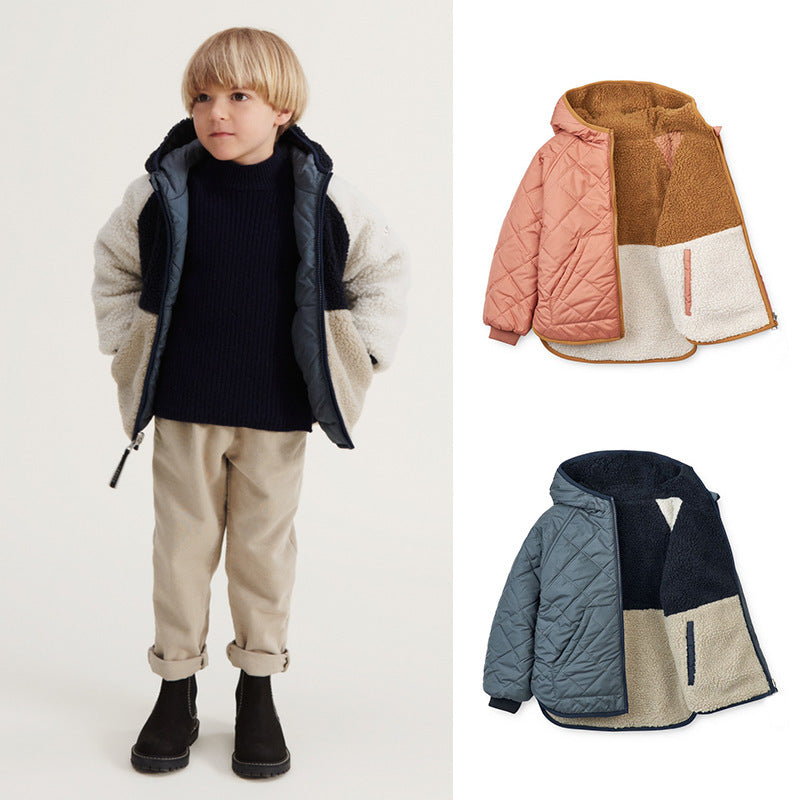 Reversible Hooded Coat