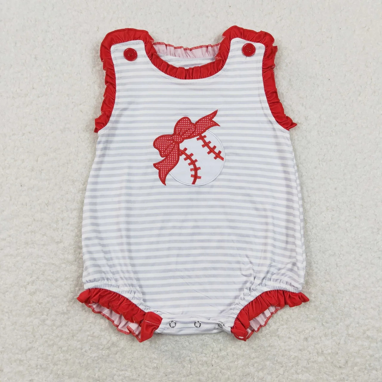 Baseball With Ribbon Bodysuit