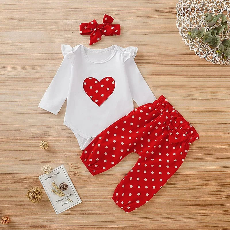 Heart Outfit-3 Piece