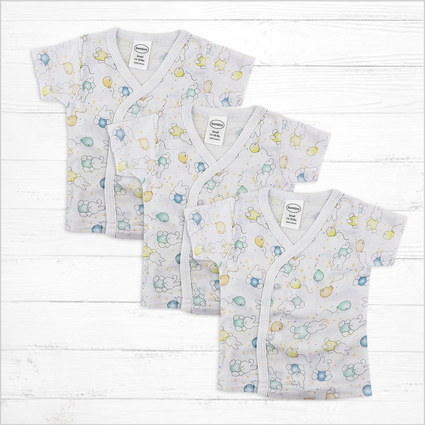 Bunny Short Sleeve Kimono Pack - Little Giggles Galore