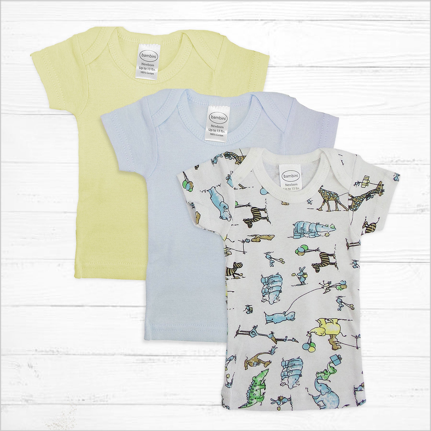 Crocodile Short Sleeve Shirt Pack - Little Giggles Galore