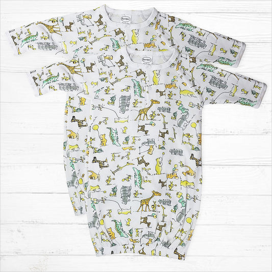 Crocodile Sleep Gown Set - Little Giggles Galore