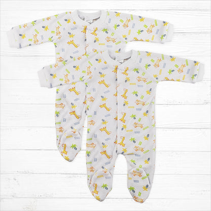 Giraffe Terry Cloth Sleep & Play Set - Little Giggles Galore