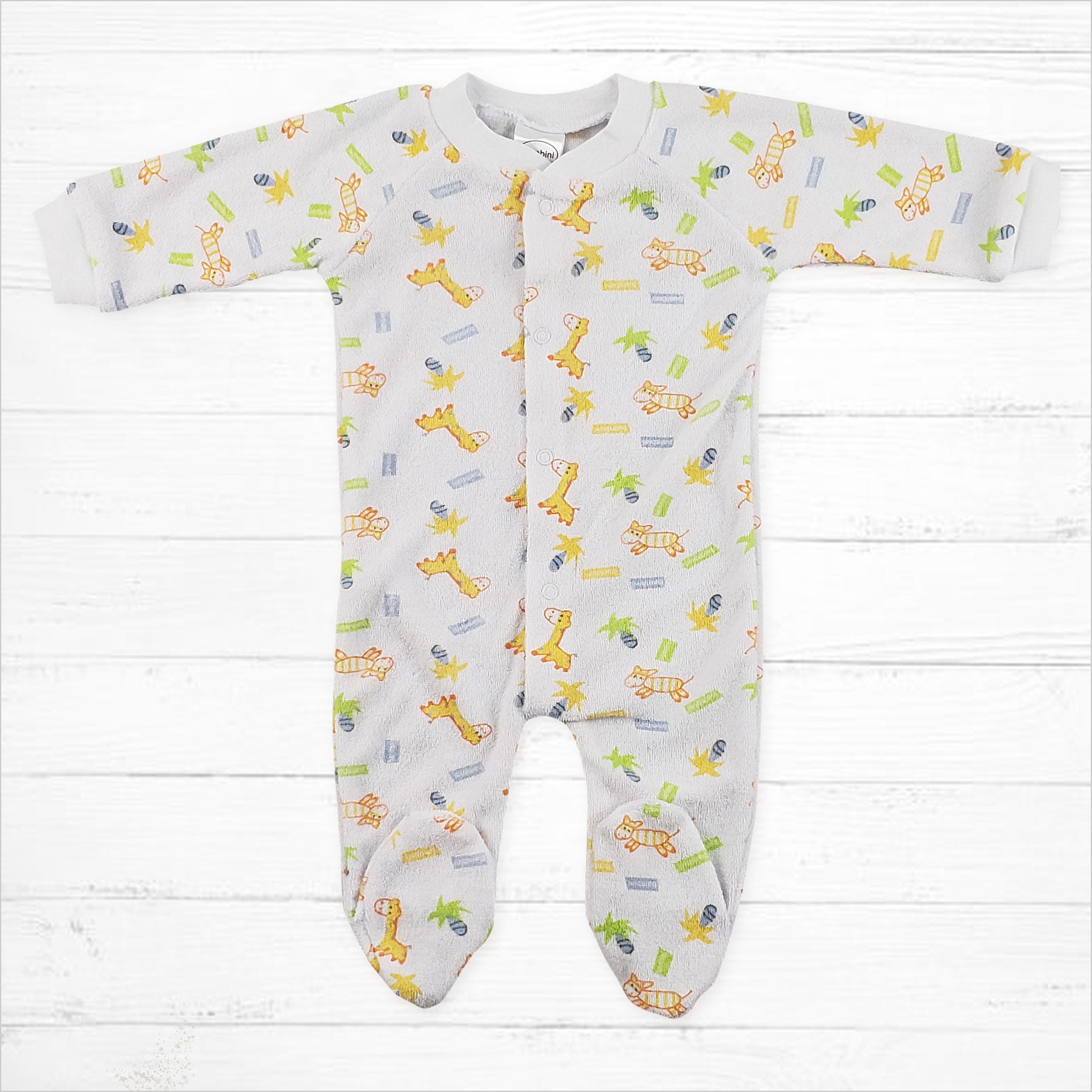 Giraffe Terry Cloth Sleep & Play Set - Little Giggles Galore