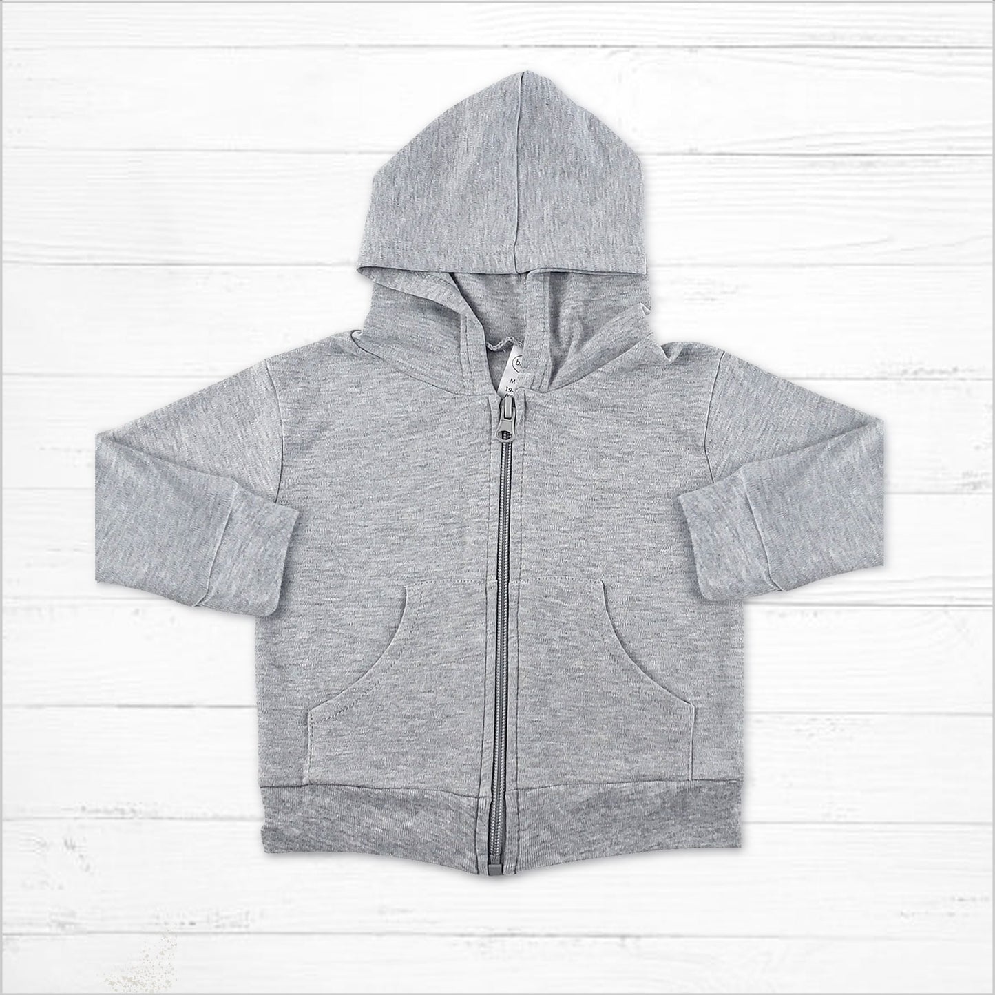 Grey Hoodie Jacket - Little Giggles Galore