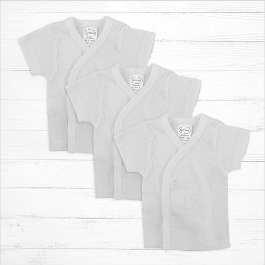 White Short Sleeve Kimono Pack - Little Giggles Galore