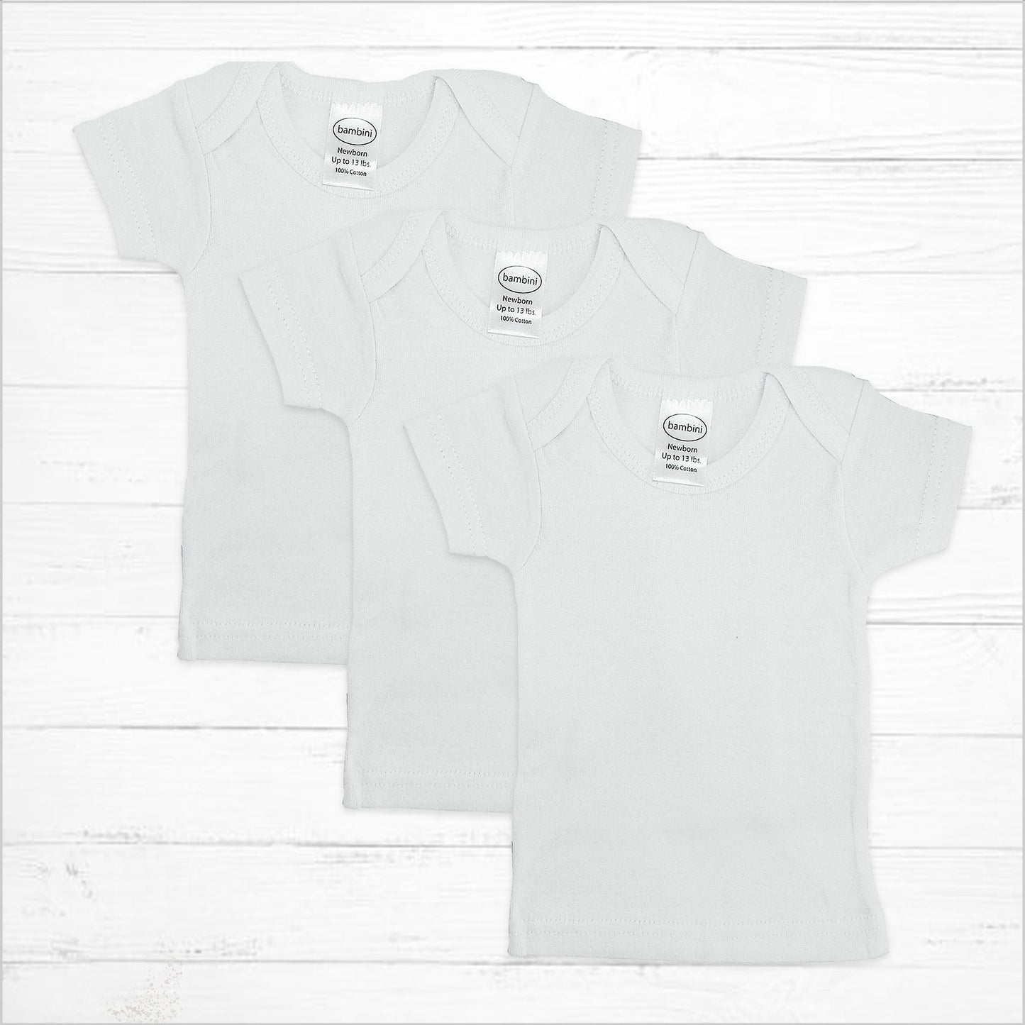 White Short Sleeve Shirt Pack - Little Giggles Galore