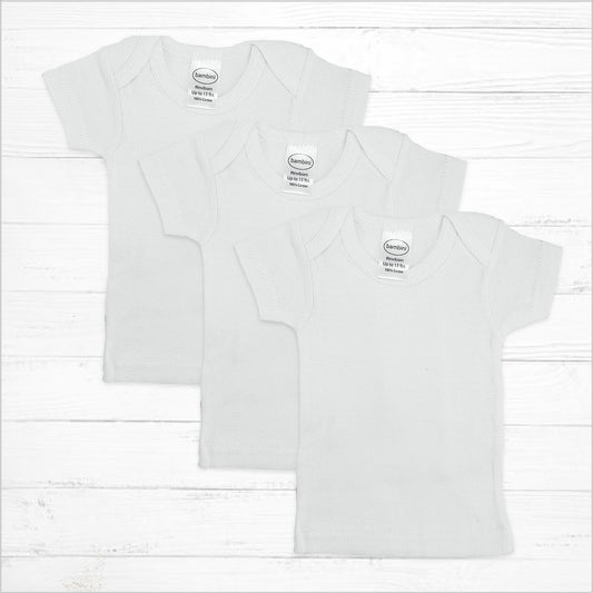 White Short Sleeve Shirt Pack - Little Giggles Galore