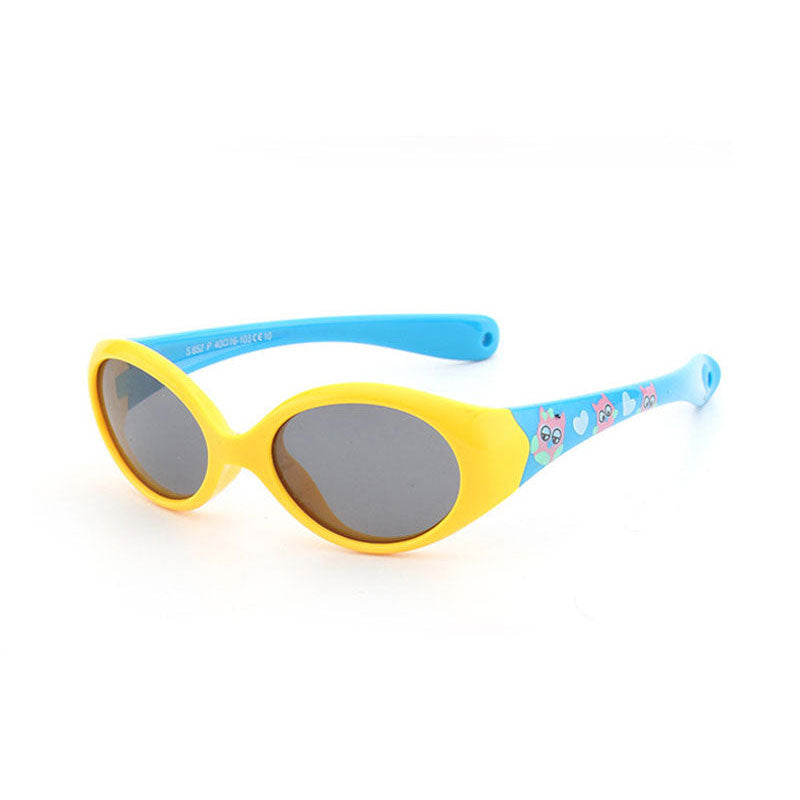 Yellow-Blue Baby Sunglasses - Little Giggles Galore