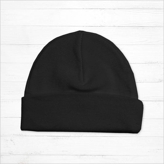 Black Infant Beanie