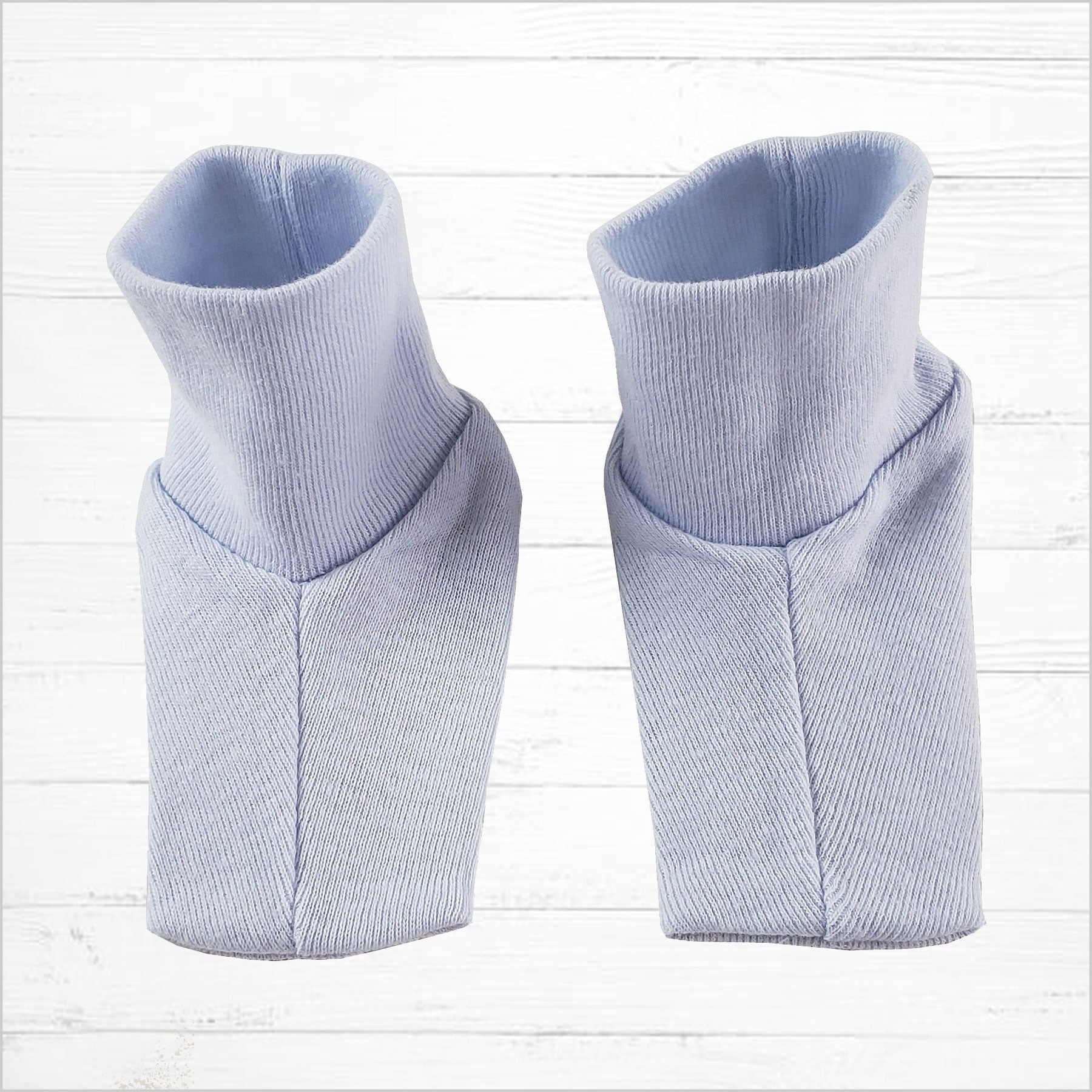 Blue Infant Booties