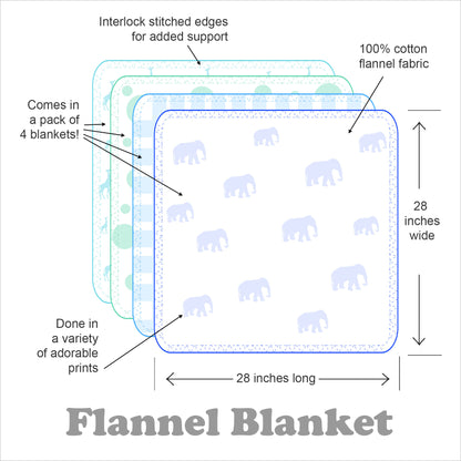Flannel Blanket Diagram