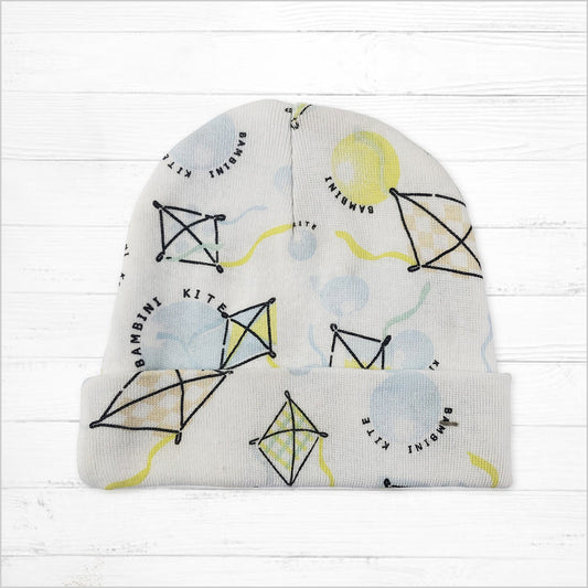 Kite Print Infant Beanie